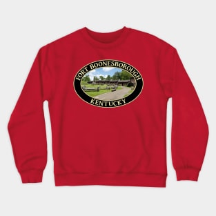 Historic 18th Century Fort Boonesborough in Kentucky Crewneck Sweatshirt